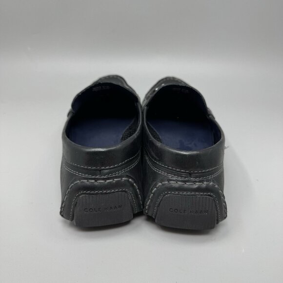 Cole Haan Men\'s  Black Silver Horsebit Moccasin Loafer Shoes Sz 9.5M #C24714 main image 2